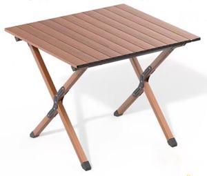 Mesa de comedor moderna de tubo cuadrado de 60 pulgadas para exteriores - Product Image 1
