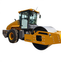 Nouvelle mini-compactrice vibrante à double tambour pour asphalte, à moteur diesel, autoportée, avec pompe et moteur à roulement haute efficacité