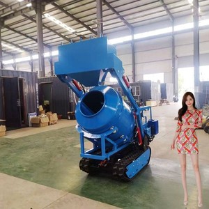 EPA CE Certified Mobile Self-Loading <b>Concrete</b> <b>Mixer</b> <b>Truck</b> High Efficiency Crawler Design Easy Operation Featuring Pump Engine - Product Image 6