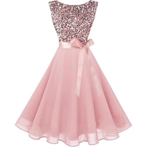 Petite robe de soirée de fiançailles <span class=keywords><strong>rose</strong></span> femmes 2025 nouveau Style Banquet élégant léger luxe niche haut de gamme longueur au sol - Product Image 5