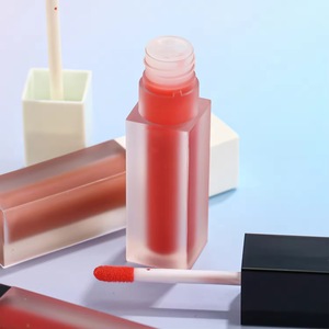 Brillo Labial de Marca Privada al por Mayor, Lápiz Labial Líquido Mate, Brillo Labial Brillante con Purpurina, Transparente con Caja - Product Image 4