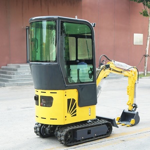 CE EPA Certified 85 Series Wheel Excavator Construction <strong>Micro</strong> Crawler Digger Excavator - Product Image 4