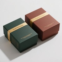 Boîte d'emballage rigide personnalisée avec logo, fermeture magnétique, pour produits vitaminiques, emballage cadeau avec insert