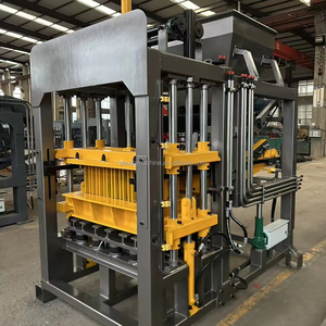 آلة تشكيل الكتل الخرسانية الأوتوماتيكية بالكامل ، آلة صنع الطوب الإسمنتي - Product Image 1