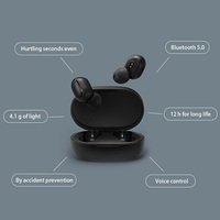 Écouteurs intra-auriculaires Fone De Ouvido Écouteurs Mi True Wireless Headphones BT 5.0 TWS Xia Omi Red Mi Airdots 2 Casque
