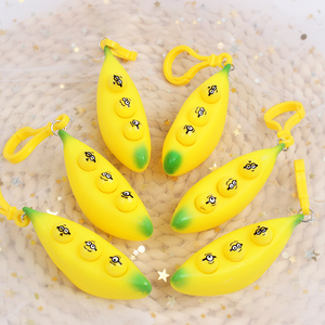 Juguetes Antiestrés de Plátano, Alivia el Estrés y la Ansiedad, Llavero de Plátano, Juguetes Sensoriales para Adultos y Niños, Regalos - Product Image 2