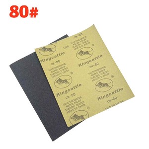 Papier abrasif résistant à l'eau en carbure de silicium Gold Cattle CW 40, base papier bleu, pour le ponçage et le polissage - Product Image 2