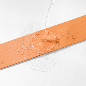 Cinta de Raso PP Color Naranja Elegante e Impermeable, Cinta de PP con Estampado Personalizado en Relieve para Envolver Flores - Product Image 2