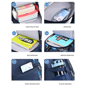 Sacchetti di scuola all'ingrosso in poliestere per bambini istituto per ragazzi zainetto all'aperto ragazze cartelle da viaggio per studenti - Product Image 6