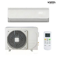 Climatisation hybride solaire N-Type PERC 12000 BTU avec contrôle WiFi par application, compresseur rotatif à onduleur, R410A, efficacité de 21,3%, réseau diurne