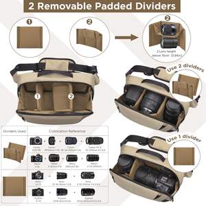 Free sample <b>Camera</b> <b>Backpack</b> Bag, Professional DSLR <b>Camera</b> Bag with Waterproof Rain Cover, Photography <b>Backpack</b> - Product Image 6