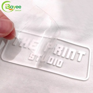 Anti-Cracking Customized 3D Silicone Heat Transfer Patch Screen Printed Rubber Clothing Label for Streetwear & Casual Fashion - Product Image 4