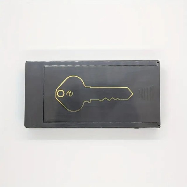 Magnetic Under Car Spare Keys House Outdoor Hidden Storage Compartment Diversion Safe Spare Key Holder