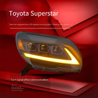 Feux avant Veidt pour Toyota 4Runner 06-13, phares à LED modifiés avec projecteur et feux de jour
