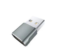 Sincronización de datos de 480Mbps Aleación de zinc Tipo A Macho a C USB 2,0 Tipo Convertidor hembra para cargador USB C Cable PC Laptop