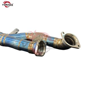 Escape Catback VORTEX Grado 5 Ti Valvetronic para BMW G80 M3/G82 M4 3.0T 2021-2025, Puntas Forjadas Quemadas, Instalación Directa con Tornillos - Product Image 6