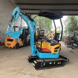 Mini-excavatrice de 1,5 tonne avec godet de 0,12 m, valve hydraulique Kawasaki, puissance de 49 kW, équipement d'occasion - Product Image 1