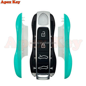 Étuis de clés de remplacement de haute qualité et élégants pour Porsche avec autocollants pour la création de cadres photo artistiques - Product Image 4