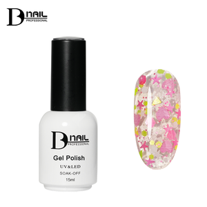 Esmalte <span class=keywords><strong>de</strong></span> Uñas <span class=keywords><strong>en</strong></span> Gel BD Honey, Brillante, con Diamantes, Fluorescente, Reflectante, para DIY, Venta al Por Mayor OEM - Product Image 1