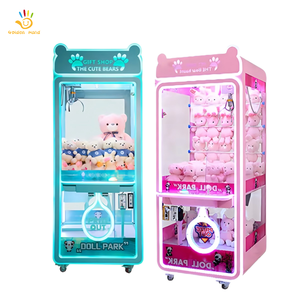 Máquina de premios automática inteligente operada con monedas Golden Hand, con <span class=keywords><strong>corte</strong></span> de fecha, construcción de metal y plástico, juego de juguete de la suerte, <span class=keywords><strong>inglés</strong></span>/español - Product Image 3