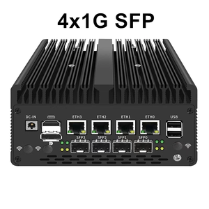 Topton 13th Gen Solid Firewall PC Core 2,5G SFP 4x G Nics 2 * DDR5 5G SIM Industrial Mini PC Servidor de computadora - Product Image 5