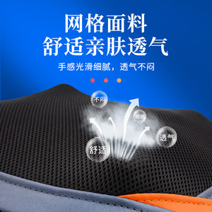 Multifunctional Heated Kneading Massage Pillow Backrest 28 Massage Heads Full Body Shoulder Neck Waist Leg Massager - Product Image 4