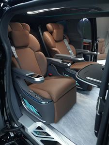 Kit di Modifica Interni Auto, Console Posteriore Elettrica di Lusso <span class=keywords><strong>VIP</strong></span> per Sedili SUV Toyota - Product Image 2