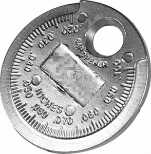 หัวเทียน Gap <span class=keywords><strong>Gauge</strong></span> เครื่องมือวัดเหรียญ-ประเภท 0.5-2.5 มม.หัวเทียน Gap เครื่องมือ <span class=keywords><strong>Feeler</strong></span> โลหะผสมสังกะสีก่อสร้าง - Product Image 4