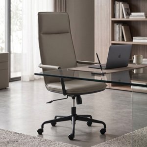 <span class=keywords><strong>Chaise</strong></span> <span class=keywords><strong>de</strong></span> <span class=keywords><strong>bureau</strong></span> <span class=keywords><strong>de</strong></span> direction haut <span class=keywords><strong>de</strong></span> gamme à dossier haut en cuir PU <span class=keywords><strong>de</strong></span> <span class=keywords><strong>luxe</strong></span>, ergonomique, pivotante, réglable en hauteur, pour ordinateur, en fer, pour l'école - Product Image 3
