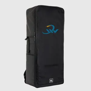 Классическая черная надувная доска RIDEWAVE стандартного размера, сумка для переноски, рюкзак ISUP