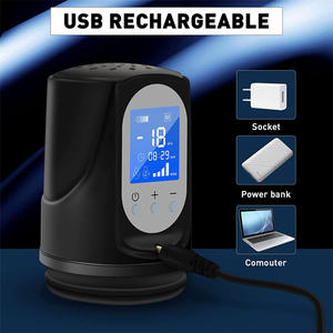 电动阴茎泵男性性玩具男性手淫阴茎延长阴茎真空泵阴茎增大增强器按摩器戒指 - Product Image 5