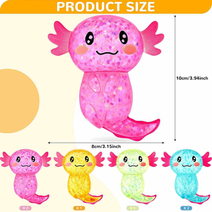 Creative Stress Relief <b>Tool</b> Cute Salamander Squeeze Toy for Boys Children's Hand Squeeze Gift Slow Rebound <b>Small</b> Axolotls - Product Image 2