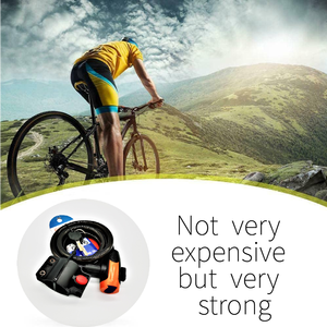 UMEDO टिकाऊ स्टील साइकिल ताला कुंजी के साथ साइकिल केबल ताला - Product Image 6