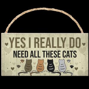 Enseignes de bois personnalisées OEM, pendentif mural, vente <span class=keywords><strong>en</strong></span> gros, panneaux pour chats, décoration de porte avant, de maison, rustique, vente <span class=keywords><strong>en</strong></span> gros - Product Image 2