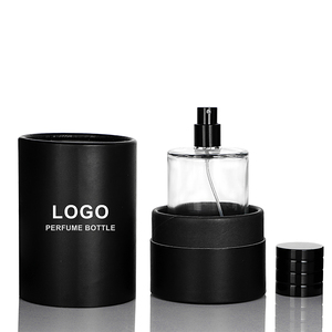 Small 25ml 50ml 100ml Cylinder Mist <strong>Glass</strong> Crimp <strong>Perfume</strong> <strong>Bottle</strong> Manufacturer - Product Image 1