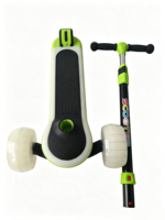 Trottinette à 3 roues YILIEN 2026 moderne pour enfants avec pneus larges, lumières LED et utilisations extérieures multicolores