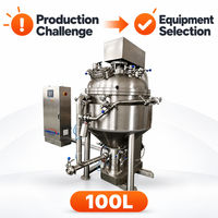 Imberson 100L Mélangeur Homogénéisateur Sous Vide pour la Production de Sauces, Unité Homogénéisatrice à Cisaillement Élevé