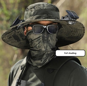 Casquette solaire tendance pour homme avec logo personnalisé, en maille respirante, imperméable et anti-UV, idéale pour la randonnée, la pêche et les loisirs - Product Image 4