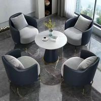 Juego de Sofás Modernos para Recepción en Oferta, Estructura de Madera Maciza con Base de Metal para Hotel, Apartamento y Sala de Estar de Villa