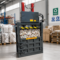 Presse à papier industrielle, machine de recyclage, compacteur hydraulique vertical manuel pour déchets