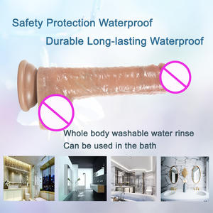 Сдержанный упаковочный силиконовый огромный фаллоимитатор с реалистичным дидо и сильным силдо на присоске для влюбленных - Product Image 5