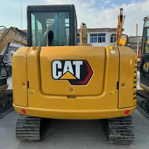 ماكينة حفار صغيرة مستعملة ورخيصة الثمن طراز CAT 306E2، ماكينة حفر مجنزرة هيدروليكية، ماكينة بناء مستعملة للبيع بسعر منخفض