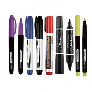 Custom Classic Low Price logo Printed <b>Permanent</b> Liquid Indelible Ink <b>Marker</b> <b>Pen</b> - Product Image 1