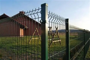 <span class=keywords><strong>Grillage</strong></span> en fil de fer soudé galvanisé à chaud recouvert de PVC pour clôtures, fabriqué en Chine - Product Image 2
