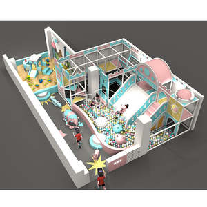 <span class=keywords><strong>Parque</strong></span> de Diversiones Interactivo para Niños, <span class=keywords><strong>Parque</strong></span> Infantil Interior con Piscina de Pelotas - Product Image 5