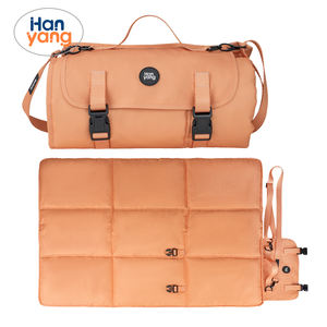 HanYang OEM personalizado viaje Camping impermeable lavable perro Pad cama-al aire libre perro cama portátil Mat para perros grandes - Product Image 6