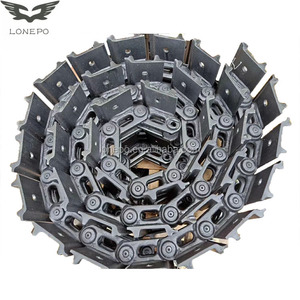 EX40 EX45 EX55 ZX55 ZX60 Rantai Tautan Jejak Ekskavator Mini dengan Kelompok Sepatu Untuk <span class=keywords><strong>Hitachi</strong></span> - Product Image 6