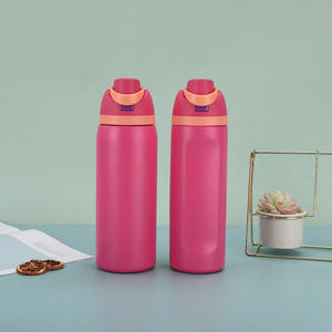 IStapromo Gifts Vaso térmico de acero inoxidable 304 con asa y tapa a presión, vaso personalizado para frutas - Product Image 3