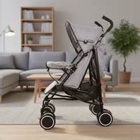 Poussette parapluie bébé quatre roues de haute qualité et économique, peut s'asseoir et s'allonger, ultra-légère, pour bébé dès 3 mois