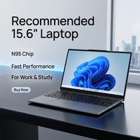 Nouvel ordinateur portable pour étudiants de 15,6 pouces, Windows 11, 16 Go de RAM, 512 Go de SSD, écran FHD IPS, mini ordinateurs portables de marque, ordinateur portable professionnel